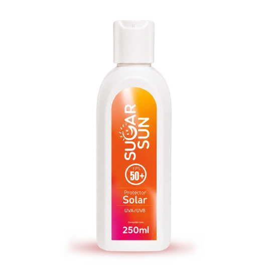 Bloqueador solar Sugar Sun en sachet de 10 ml, FPS 50+